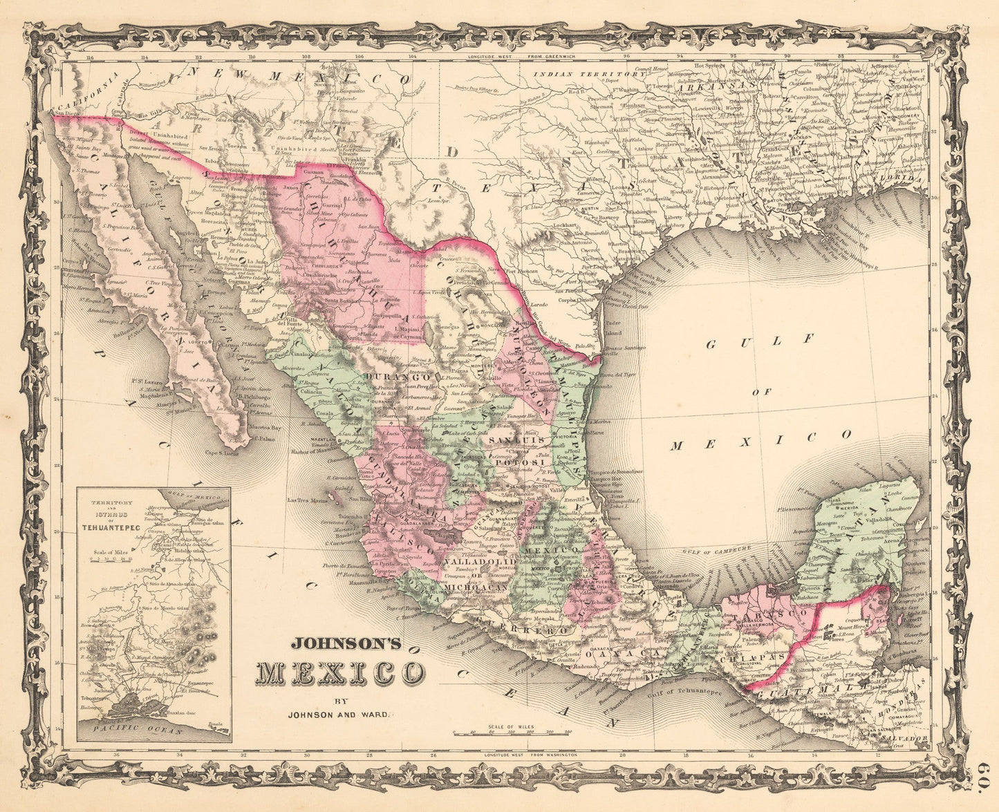 1862 Johnson's Mexico