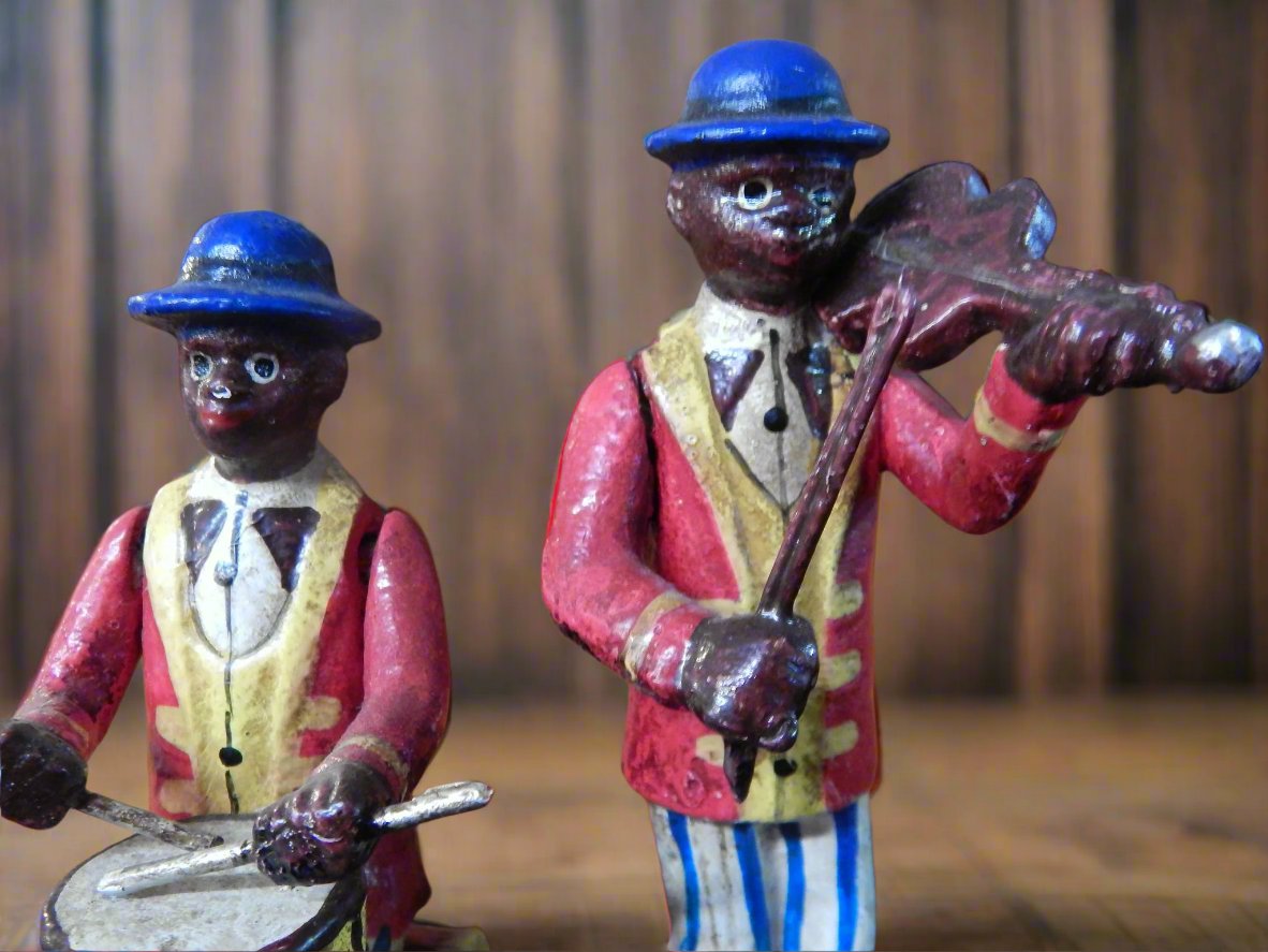 Black Americana Cast Iron Bank Spic & Span