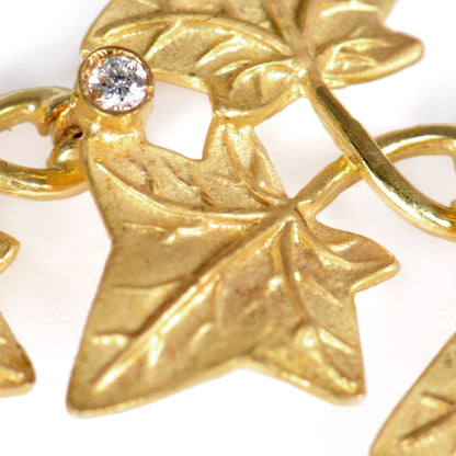 Bracciale con Foglie di Edera - Oro 18 k