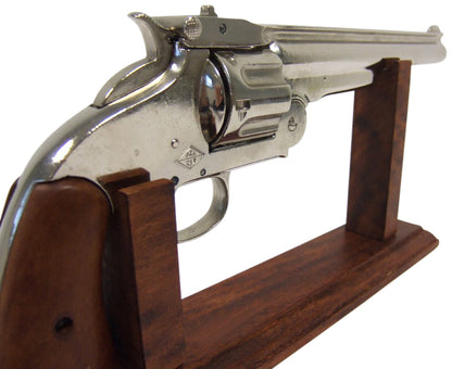 1869 Old West Schofield Western Nickel Finish Non-Firing Replica Pistol