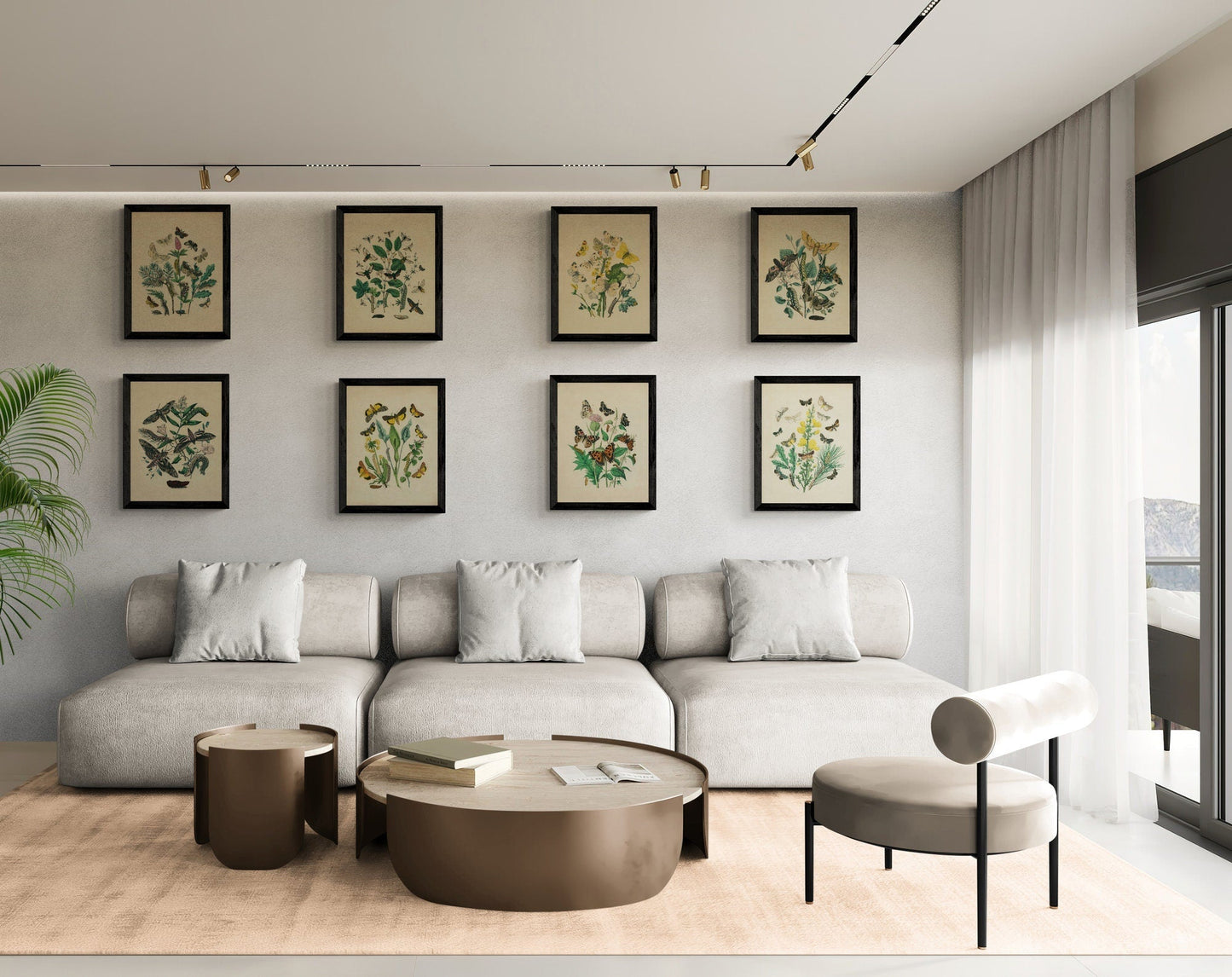 Butterfly Botanical Print