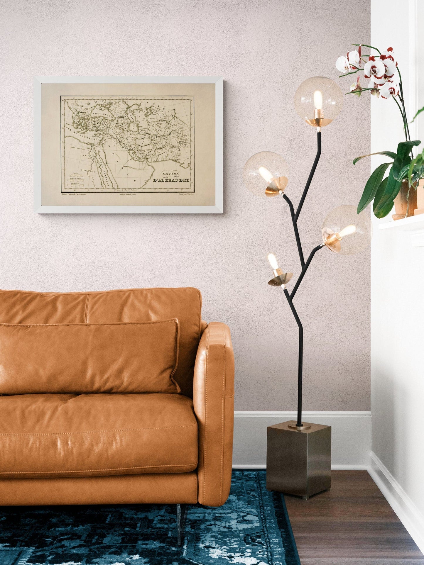 Map of the Empire of Alexander the Great dated 1822