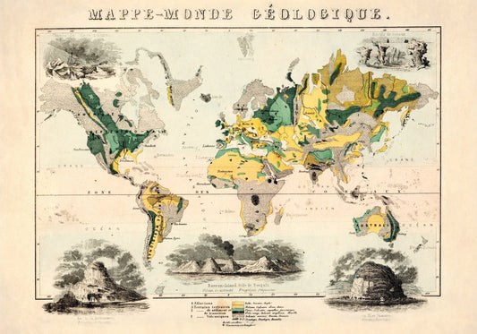 Geological World Map
