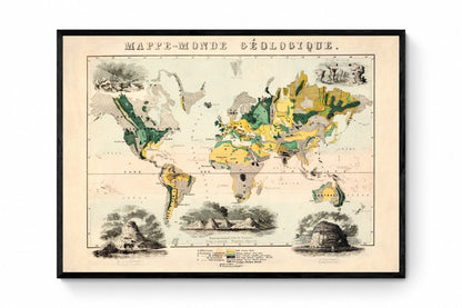 Geological World Map