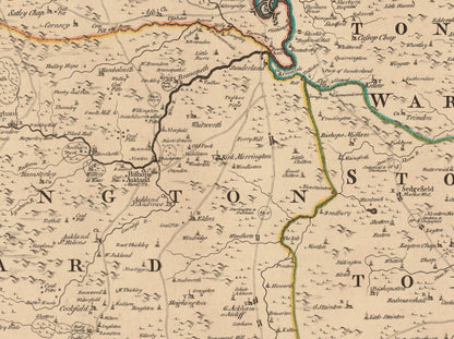 Durham Map dated 1775
